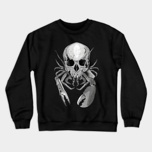 Skull and crustacean claws Crewneck Sweatshirt